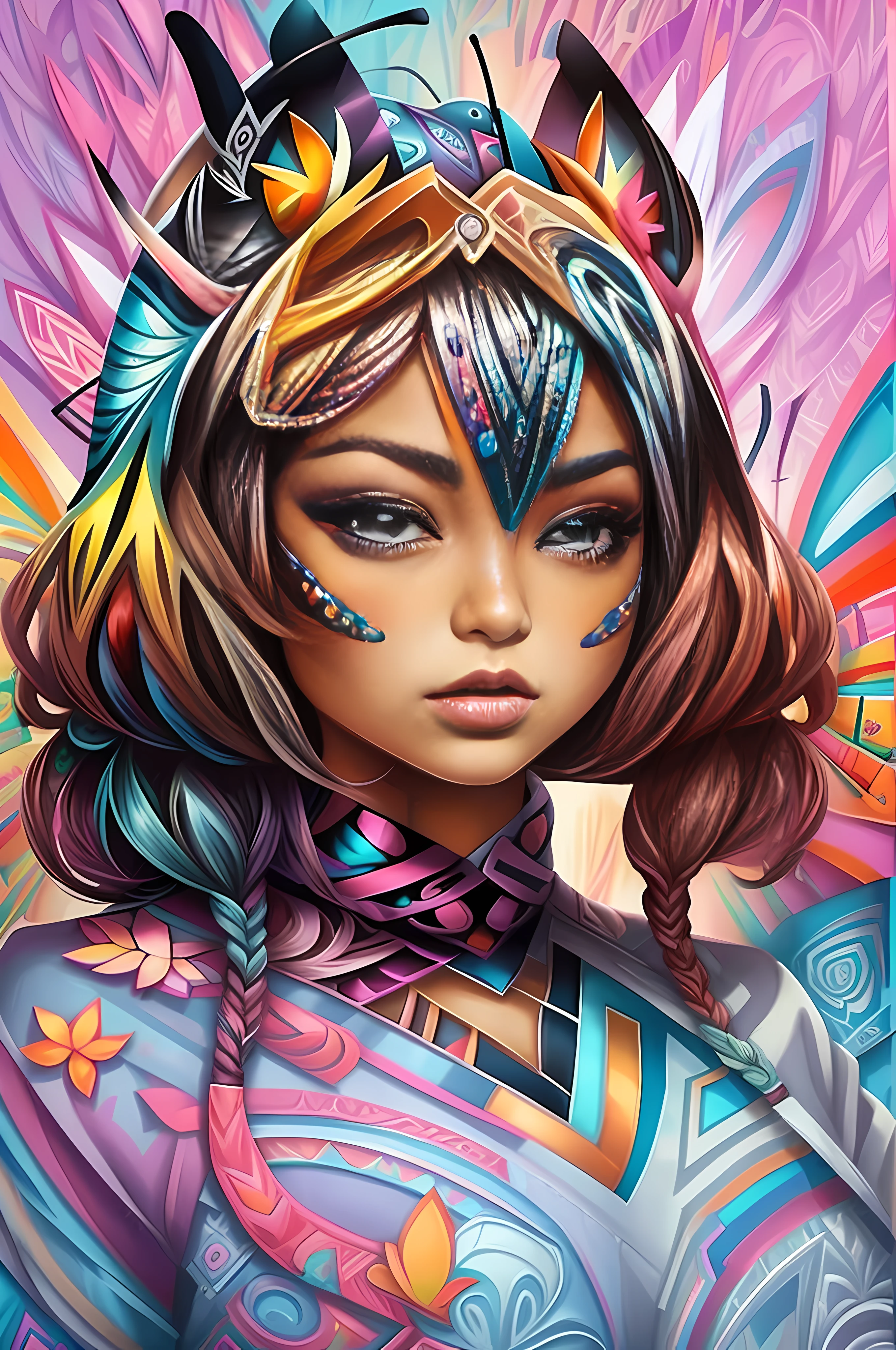 (Butterfly), Eduardo Kobra padding ,wall PORTRAIT geometric multidimensional, art, chibi,
yang08k, beautiful, colorful,
masterpieces, top quality, best quality, official art, beautiful and aesthetic,