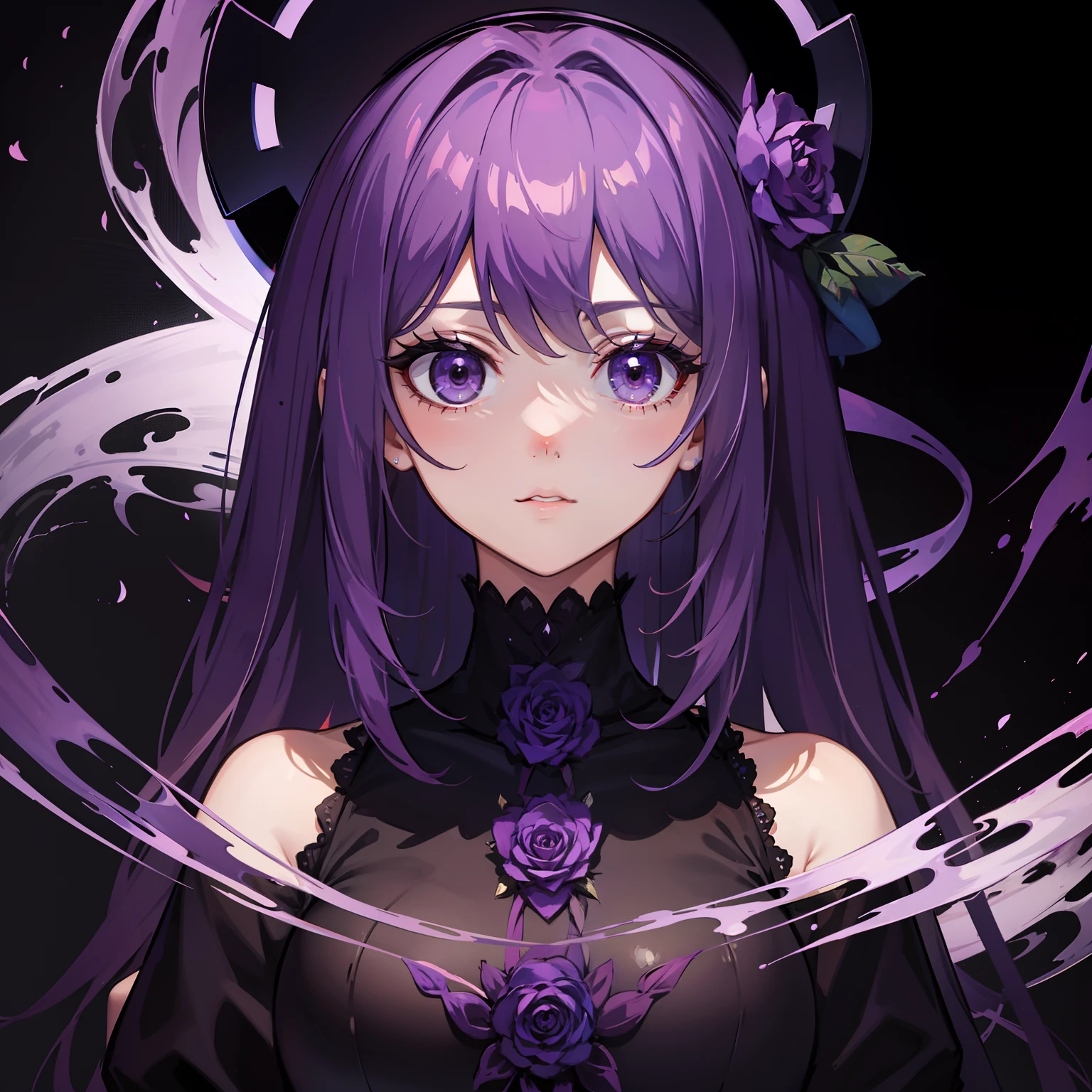 Hollow purple, 8k, high detail