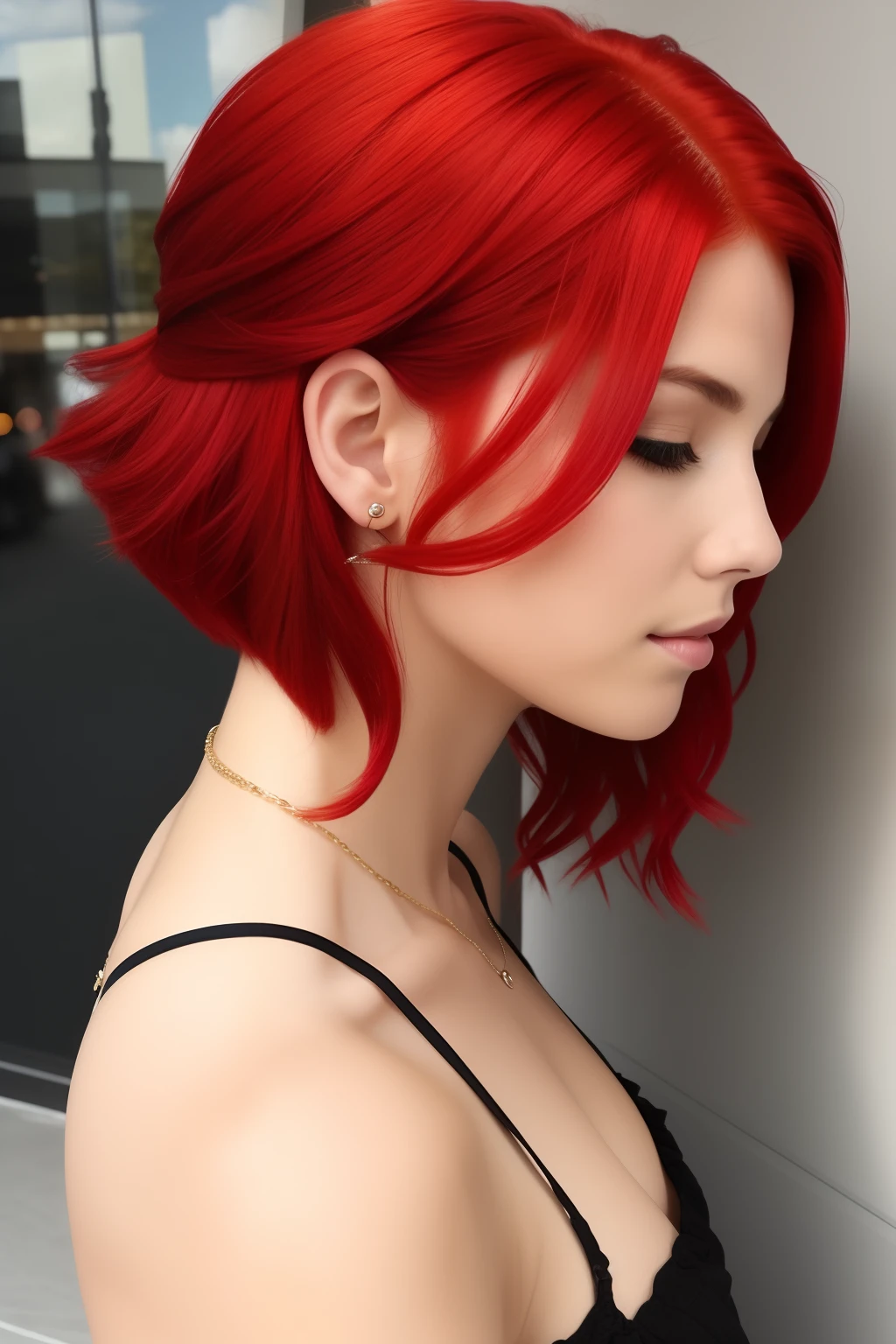 red hair