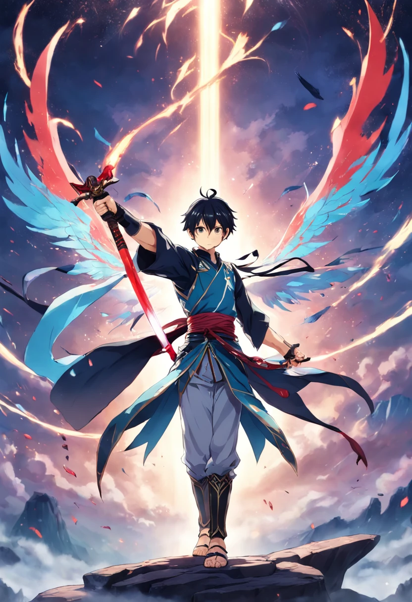 1. Oriental male sword fairy，Imperial Sword Art