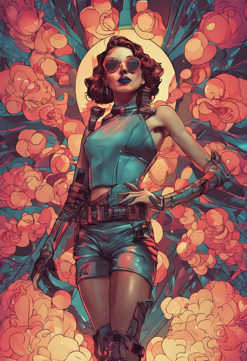 an girl portrait by Christian Hilfgott Brand, behance contest winner, pop surrealism, behance hd, dc comics, reimagined by industrial light and magic