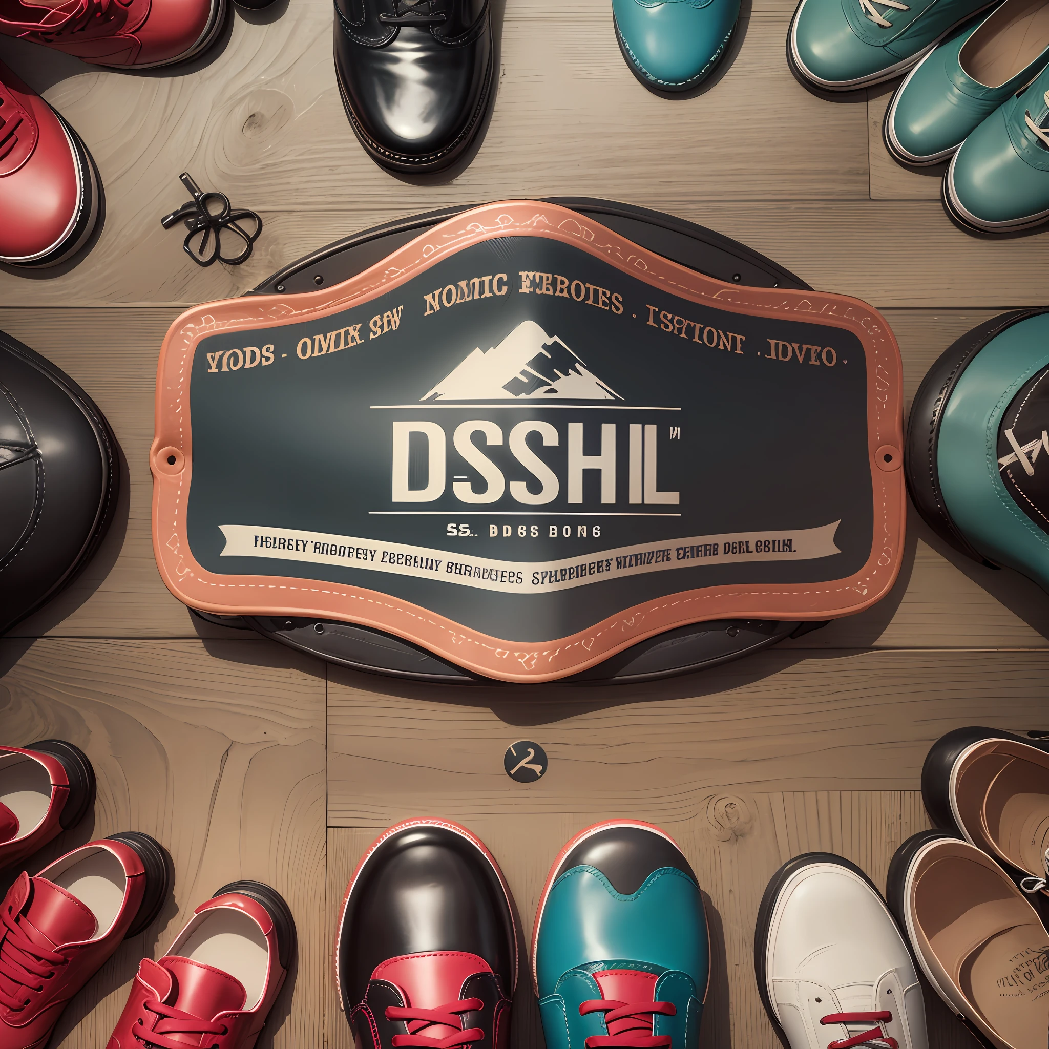 logo of shoes company name DSD --auto --s2