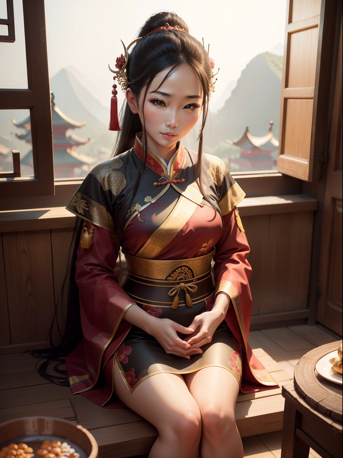 woman, China, ancient, traditional