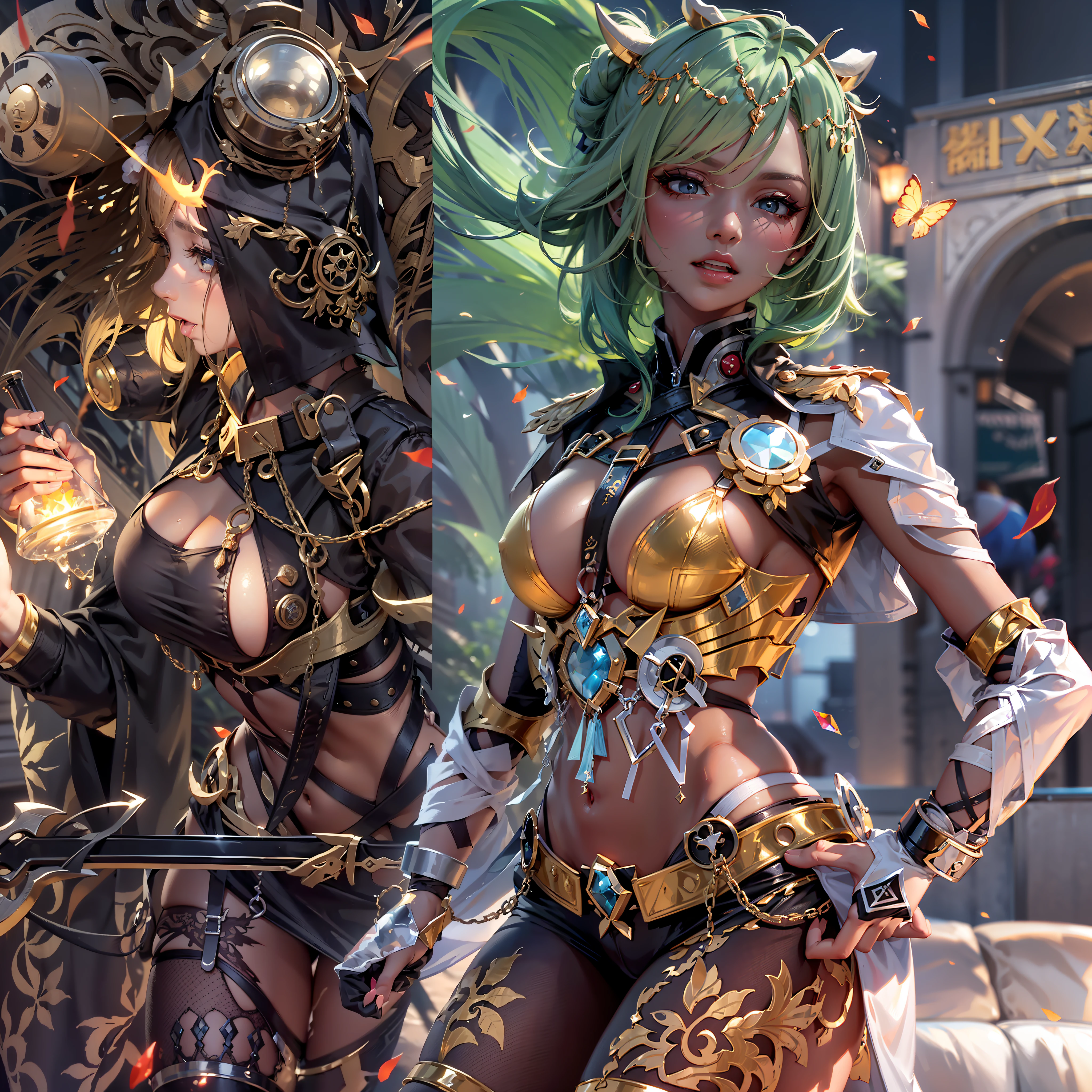 Epic Masterpiece frontSun contre-jours Goddess Beach water beholder outdoor urban, Suncraft Artificier hearth sundrop "GhostRider" ninja "Armada" contre-jours moto "Heavy Metal" Devastating Will-o'-the-wisp luminescence war battle mature female "luis Royo" dazzling ride bike, Cosplay riders richesse Amiral decorated "Nicki Minaj" Commander jukebox "beyonce" Pilots jacket cow-boy emblème Earth écusson sunLight ultra pro-Photorealistic optimal ultra high_quality opengl-shaders ultra high_detail accurate reflex ultra highres perfection graduates volumetric nettetés improved Octane_rendues UHD XT3 64K 32K 16K 8K DSLR HDR UnrealEngine5 3dcg shadow deep path analogiques hairstyle short bangs extatiques symmetrical body athletic african fullbody skin tanmed suave face cheekbones effects embarrassed glushes eye-liner saphirs saturate beaux dark eyes black pupils brown iris lazulis turquoise open mouth teeth (tongue droplet water drop of water) obvious smiles choke Floating Jacket Eccentric Cape Levitating Shoulders-Off Shirt Lace Clavicles White Papillotes embroidered leathers breasts reveal sideboob satin livid yellow orange corsait thick felt skirts matching bristles ample swinging spinels navel waist belt-chastity revealing heart padlock silver agate pubis scarlet pubis-hairy indigo bristles protrusions silk Snap-lock tin gold garters thighs legs stainless steel boots gothic decorated onyx, rubis summons milkweed floraison invoques viceroy magic incandescentes creatures CGSCOSITY butterfly Cristallines Wings (EOS R6 135mm 1/1250s f/2.8 ISO400) Monarch, Mecha Canon-ion flash blow glow dramatic opale weapon, straight outfits armor heavy chrome metallic flat rune lava bands population antenne Tourmaline glyphes plasma brasses cuivres fullbodye "cyberpunk" motocycle, background forest Equirectangular 360 monster Fire Blast Flame Engravings Chef-D' tattoo (par Michelangelo) Bruce Weber girls sex naked nsfw varied multi etc.