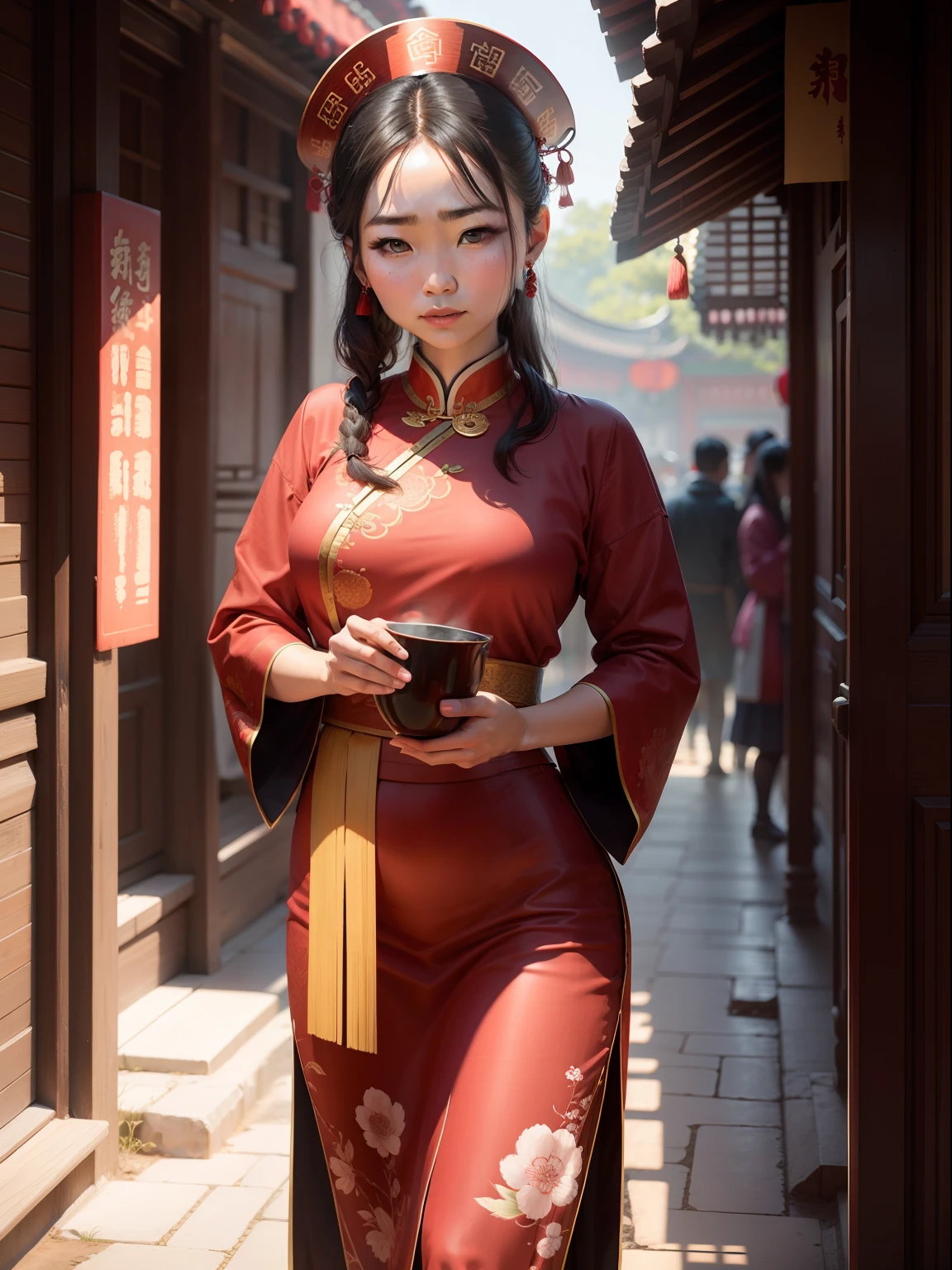 woman, China, ancient, traditional