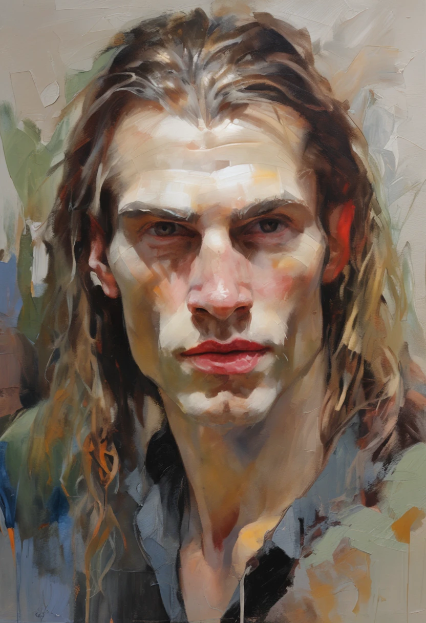 Handsome vampire teenager，closeup cleavage，head portrait，Open your mouth，the bats，long canine teeth，There is blood on the teeth，long whitr hair，（There is blood at the corner of the mouth：1.4），Blood，depth of fields，dynamic blur，high light，Real light，Ray traching，oc rendered，Hyper-realistic，best qualtiy，8K，Works of masters，super-fine，Detailed pubic hair，Correct ???????，sharp focus on eyes，Bokeh，Facial features are carefully depicted