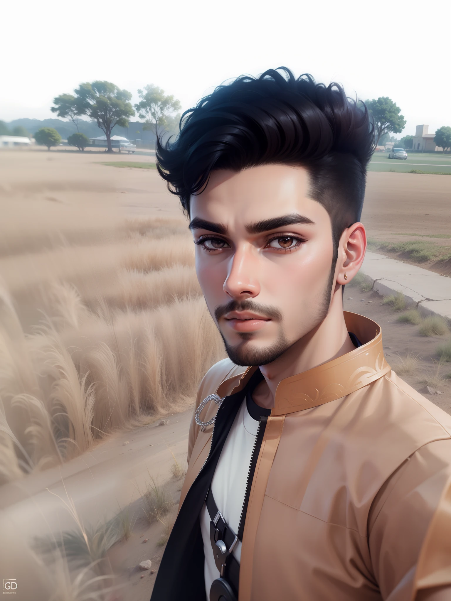 background remove handsome boy Animesh realistic face