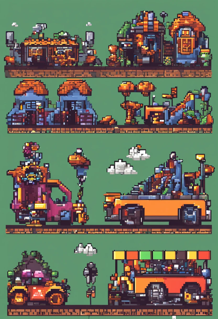Sprites para jogo ((antro lobo) Pixel Art