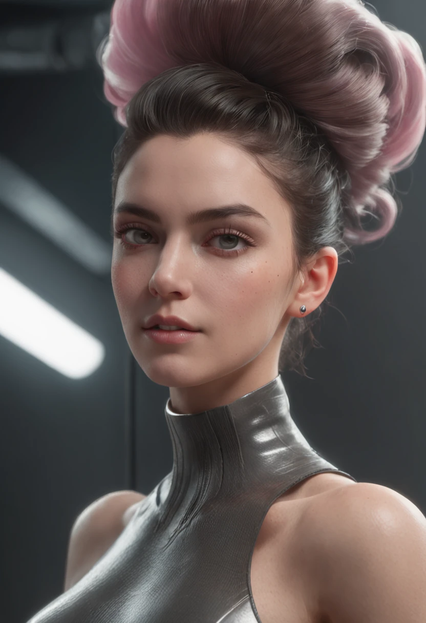 Enn primer plano de una mujer con un traje futurista con una espada, tendencias en Artstation 4K, Artgerm Julie Bell Beeple, Renderizado 3D de arte de personajes 8 k, tendencias en Artstation:3, rossdraws volumetric lighting, tendencias en Artstation, Tendencia en la sede de Artstation, tendencias en Artstation HD, Greg Rutkowski Octane Render, Octane CGsociety retro futuro, high fashion photography, Vogue Italia, Lente amarilla futurista, Editorial de moda, Fotografiado en la (((Hasselblad H4D 200Ms digital camera))), (((ultra realista))), (((super detallados))).Foto Natural, Filmed with a professional camera, En.s. cortar, HDR, 16k.