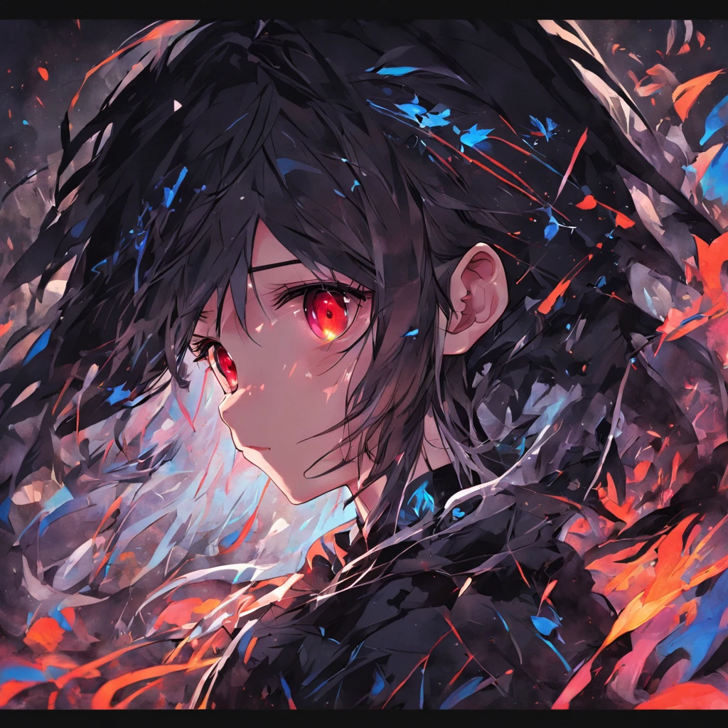 The black slime converges into a clump,A viscous black liquid drips from the huge eye,The black liquid rises from the ground,A fantastical glow,armour,crystals