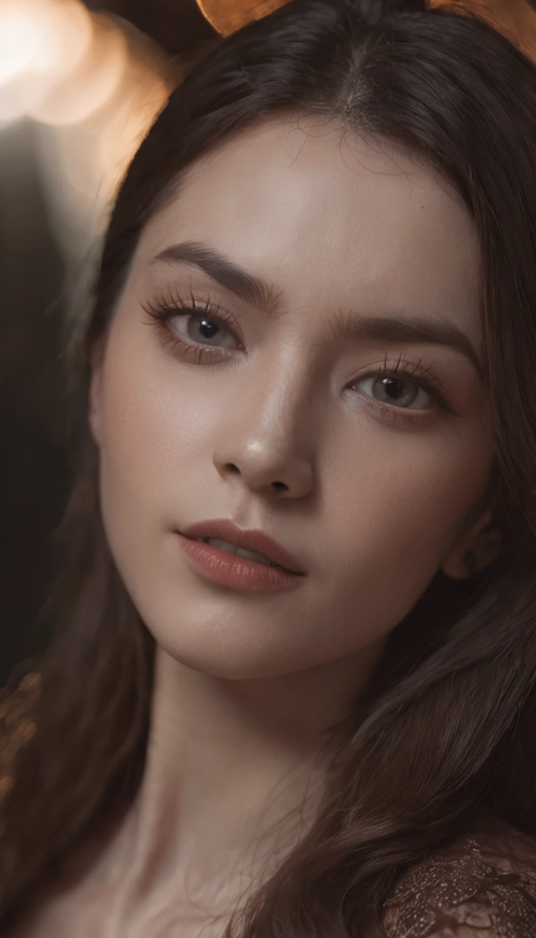 closeup faces,photography of,22-year-old beauty,background inside dark,Depth shadows,cold light,Drama Lighting,A cinematic scene