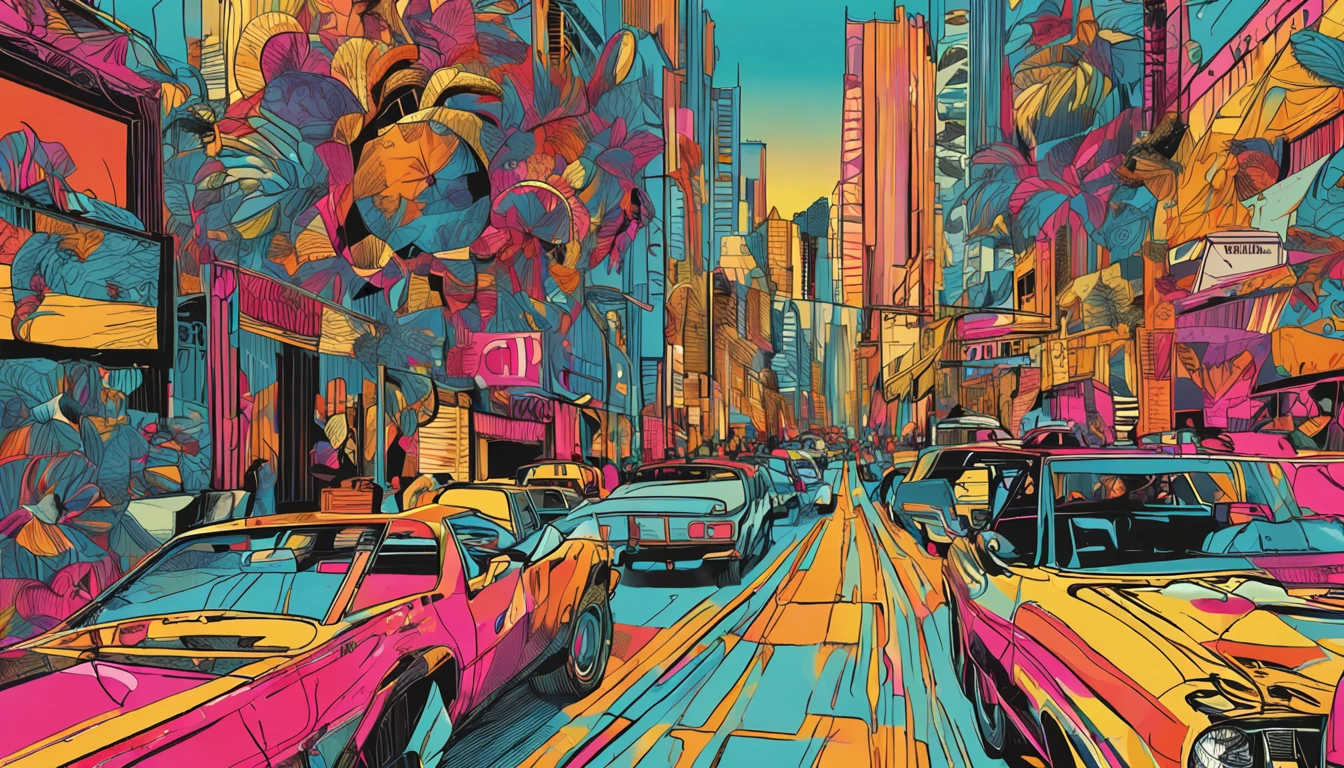(((best quality))),(((ultra detailed))),(((masterpiece))),illustration,modern art,art gallery,exhibition