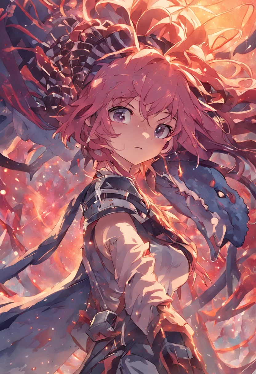 detailed armor, ((gold armor):1.2), (gold:1.2), human, sky, blushing, happy, 
a highly detailed realistic girl, cute, cute round face, puffy cheeks, adorable,
portrait, face close-up, small body, smile, symmetrical face, long hair, 
detailed skin, detailed eyes, 
vivid colors, cinematic hard lighting, realistic shadows, detailed textures, dynamic lighting, cgi,
large blue eyes, glowing eyes, pink hair, flaming hair, glowing hair, 
neon highlights, neon armor, glowing armor,
blood on face, bloody, 
jewel embedded armor, jewel in armor, jewel in chest,
AS-Young,
<lyco:GoodHands-beta2:1.0>
<lora:add_detail:1> 
 <lora:MechaArmor:0.9>