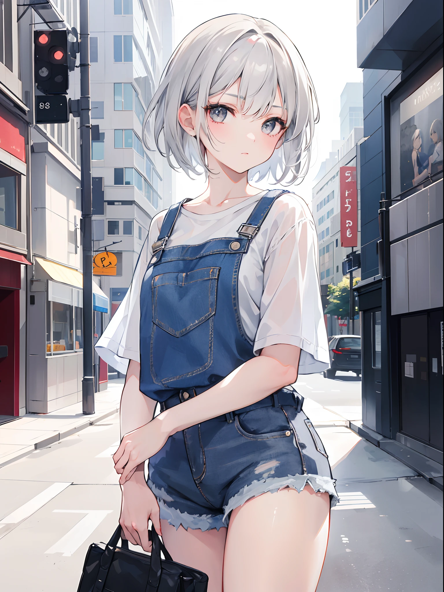 (cowboy shot), (masterpiece), (best quality:1.0), (ultra highres:1.0), highly detailed face and eyes,
BREAK
<lora:Fremy_DAdaptTest_250-000190:1> Fremy, embarrased, heterochromia, pink eye, hands in pockets
<lora:wearing denim_dress:0.7> wearing denim overalls, only overalls, nude under overalls
BREAK
market, crowd, sunny