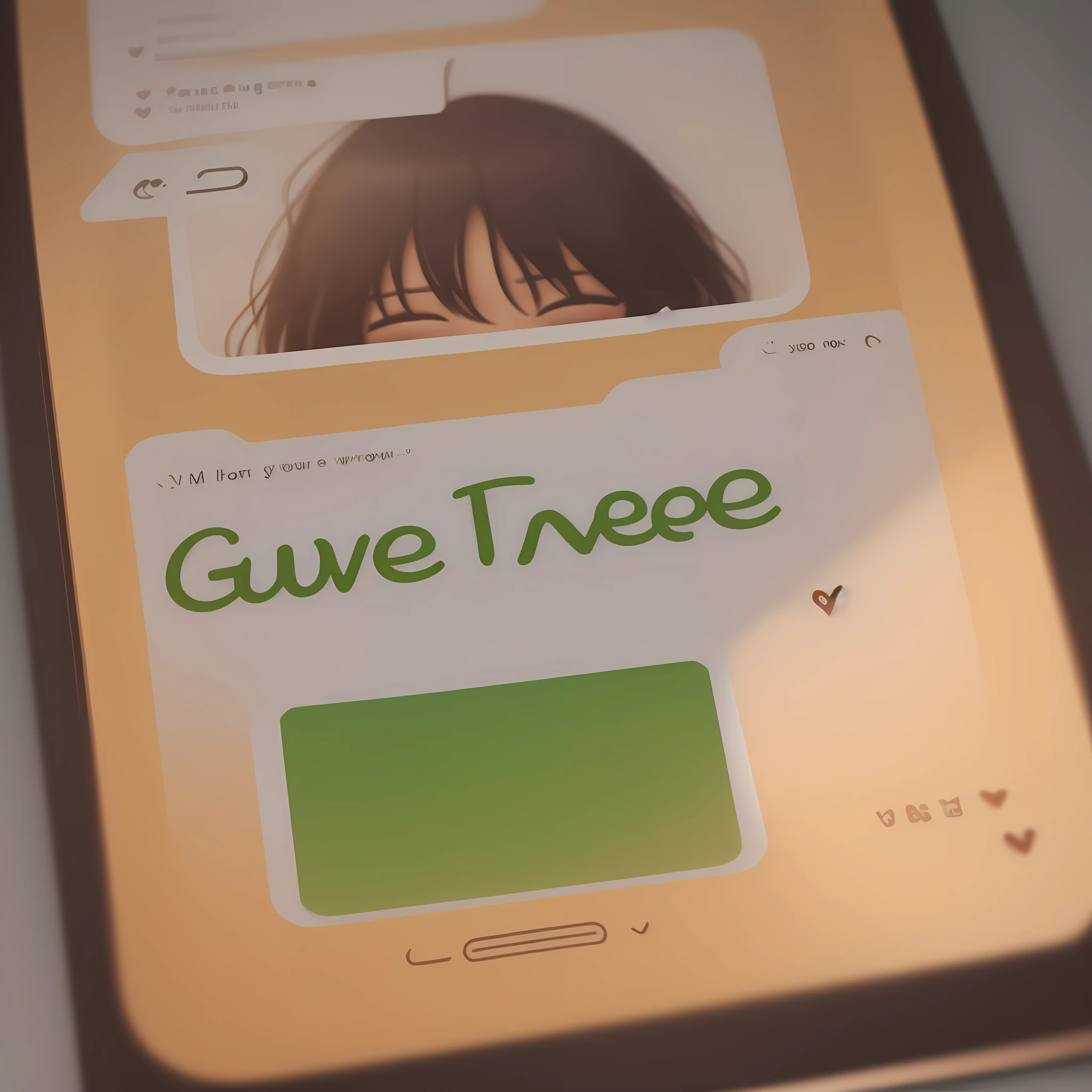 Text: gudnight with love symbol