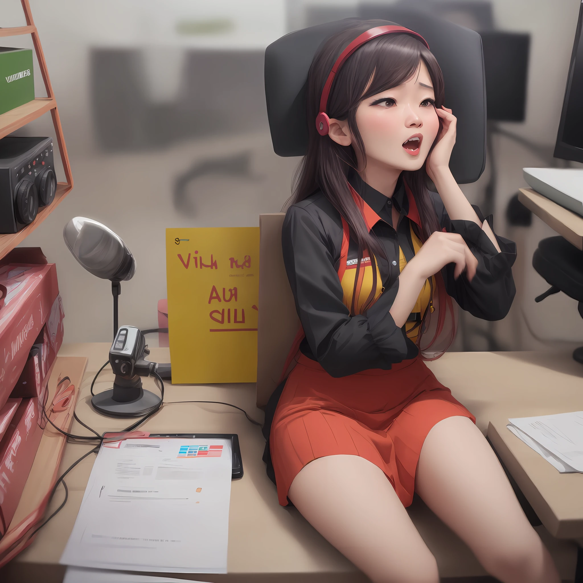 vidio stress kerja