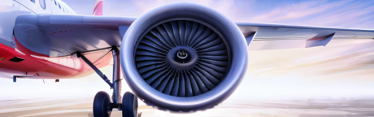 Arafed view of a jet engine in a commercial airplane, motores a jato, turbina a jato, Motores, aircraft castings, plane, plane, Complex rotary airplane engine, aeronave, motor real, grandes motores azuis, motor digital, turbulence filter, jet parts, Turbinas, turbulence, imagem do avatar, motor grande, Tecnologia do ar, Planes, muito intenso