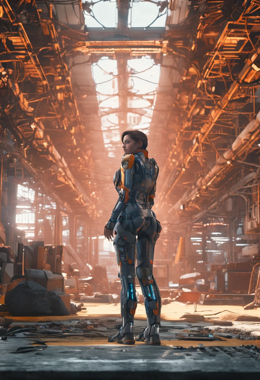 (1girl:1.3), solo,__body-parts__, official art, unity 8k wallpaper, ultra detailed, beautiful and aesthetic, beautiful, masterpiece, best quality, RAW, masterpiece, super fine photo,, best quality, super high Resolution, photorealistic, sunlight, full body portrait, stunningly beautiful,, dynamic pose, delicate face, vibrant eyes, (side view), she is wearing a futuristic Iron Man mech, red and gold, Highly detailed abandoned warehouse background, detailed face, detailed complex busy background, messy, gorgeous, milky, high detailed skin, realistic skin details, visible pores, sharp focus, volumetric fog, 8k uhd, dslr camera, High quality, film grain, fair skin, photorealism, lomography, sprawling metropolis in a futuristic dystopia, view from below, translucent