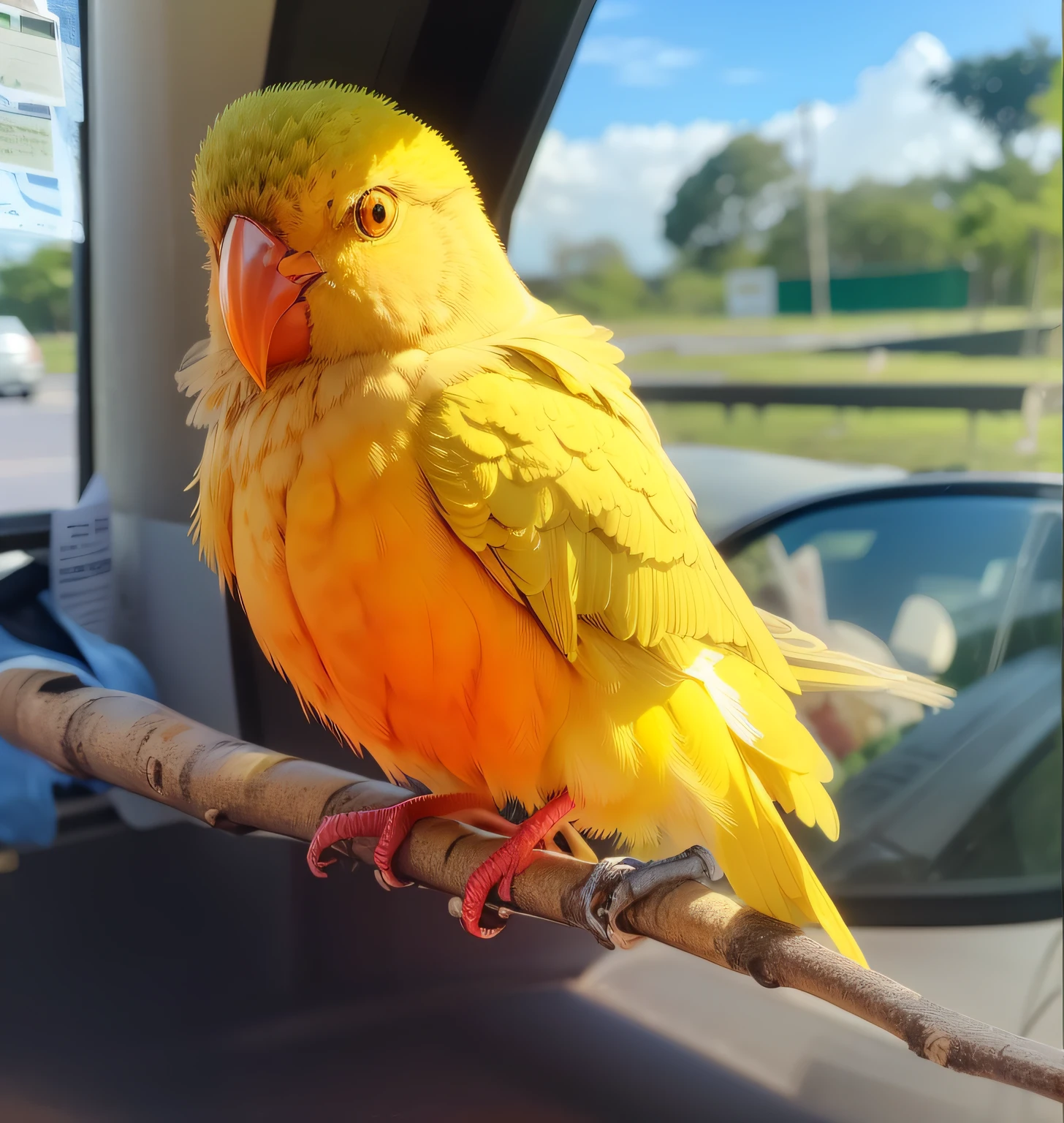 um galho, tree branch, bird on a branch