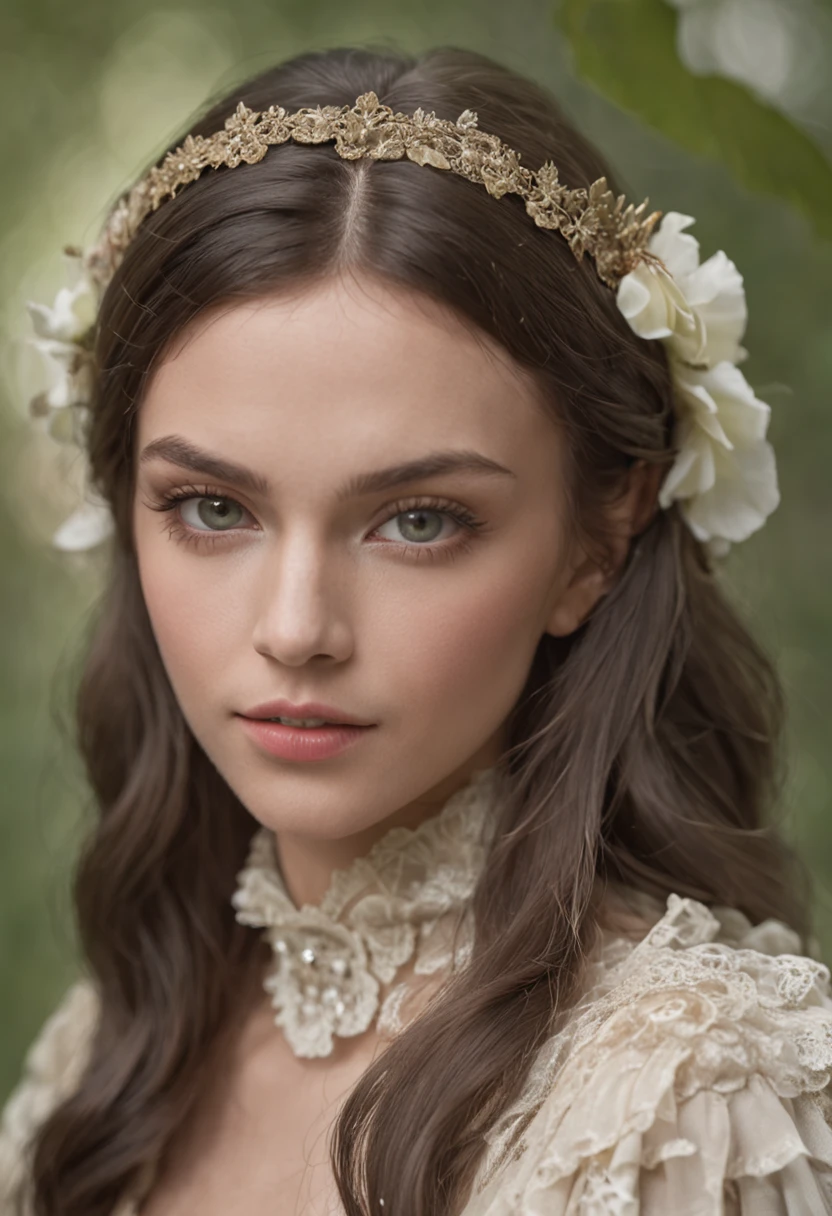 An Elf standing In a Forest,  Perfect Body, Perfect face, perfect eyes, detailed and intrincicated, HD
