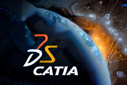 um close up de um logotipo com um planeta ao fundo, Katie, Atlus, Ds, Credit That, Dota, Nasa, Isso, imagem do avatar, C 4 D, c4d, Bethesda, Software 3D, Captura de tela oficial, gatos, caso, Logotipo 3D, arte da caixa, avatar para o site, LucasoArts, 2 d logo, trocar o planeta por um aviao comercial