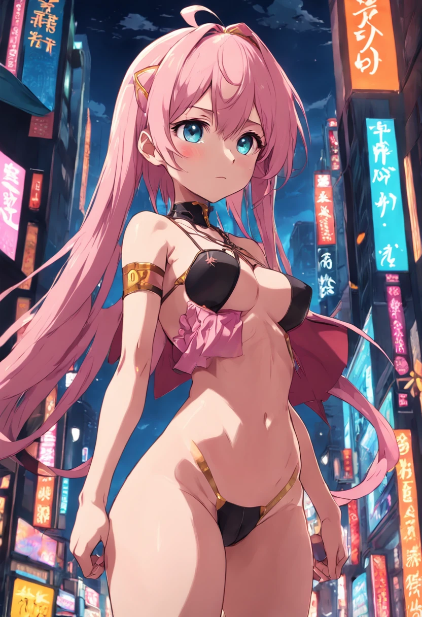 Chica anime, small boobs,