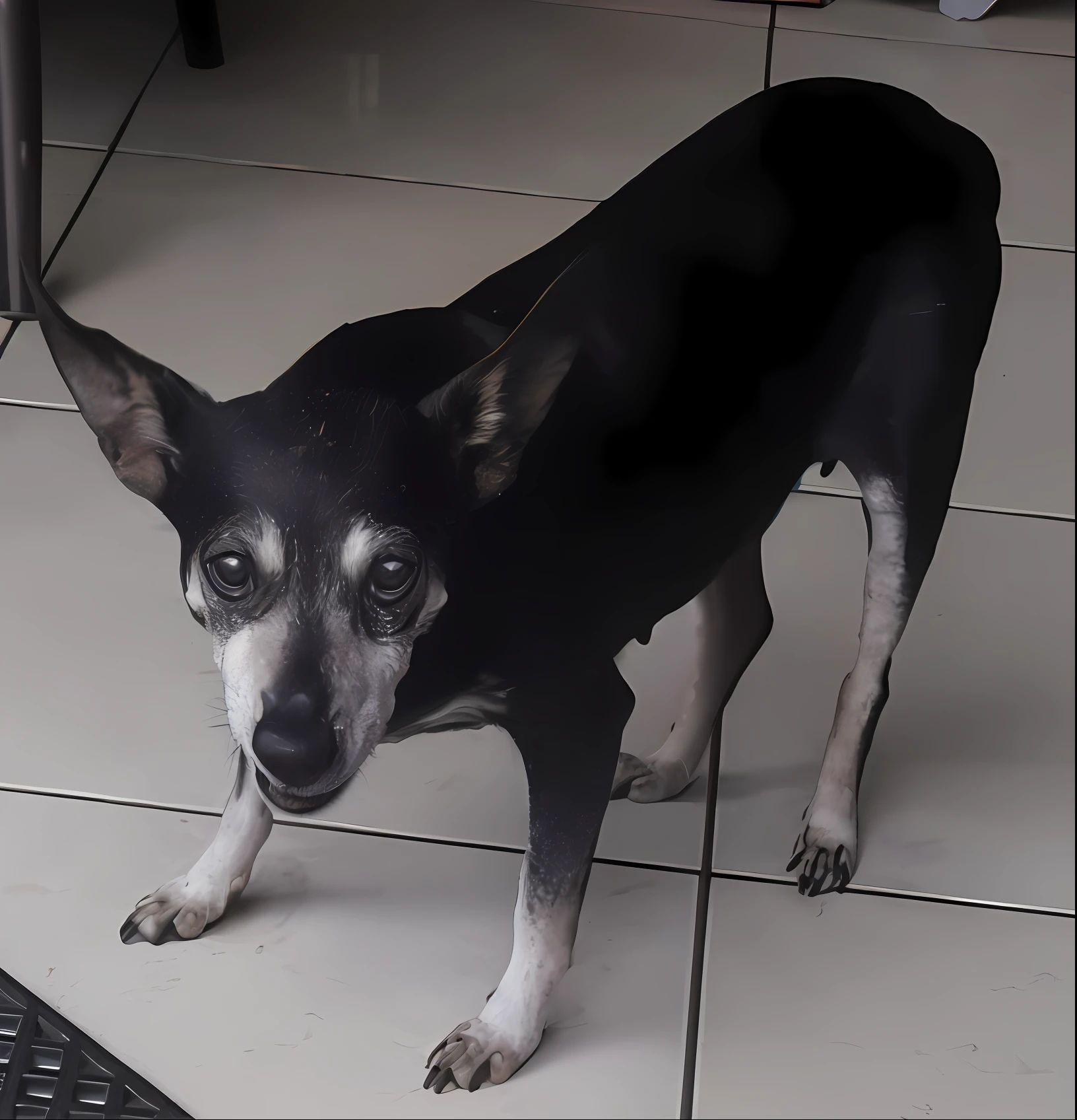 Happy Birthday to a happy furry baby, 4K HD Resolution, High quality image, award winning image, National Geographic picture with grainy background, award winning image, award winning image, hyperrealistic, high resolution, very detailed, award winning image, very detailed, HD Quality