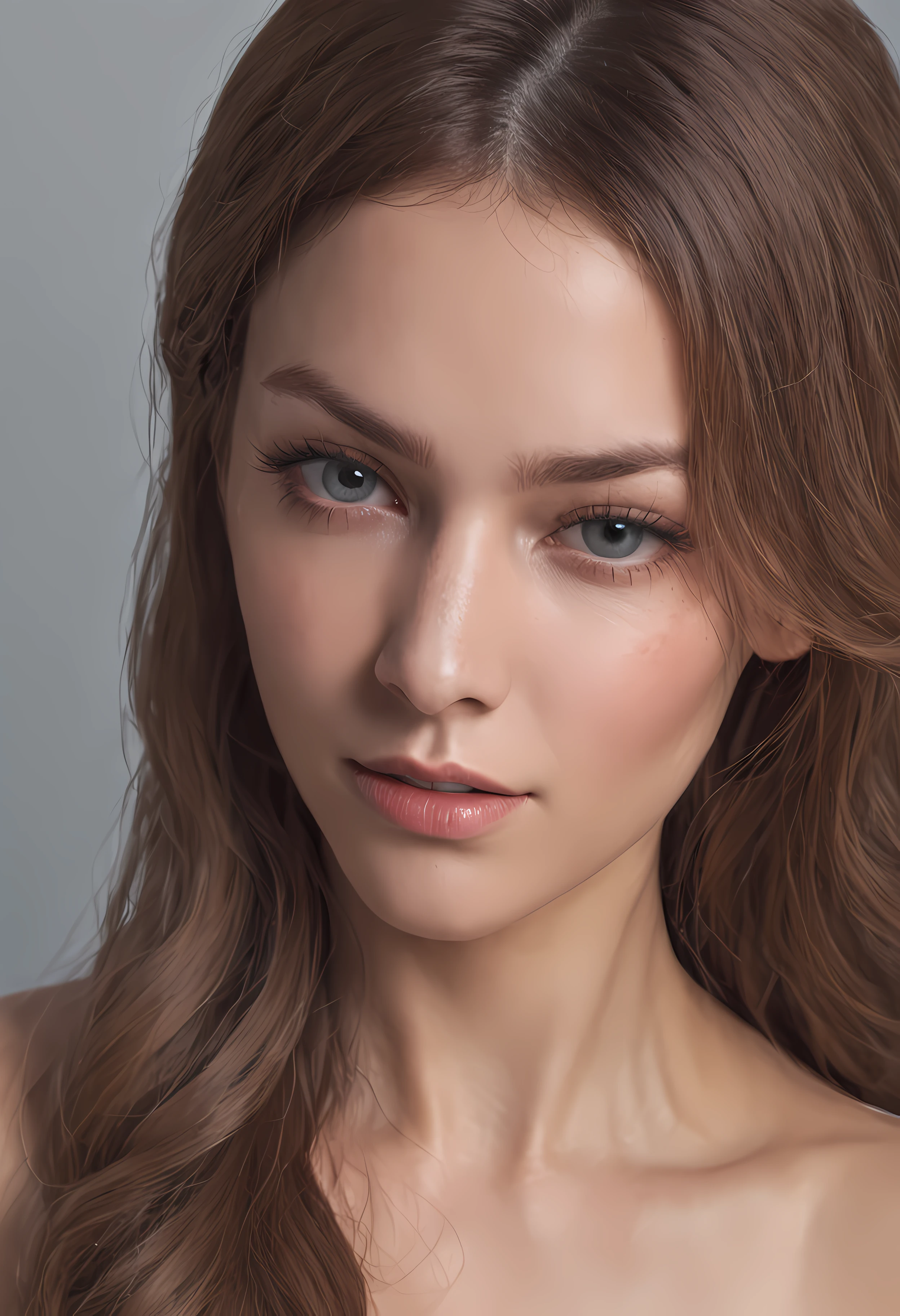 Modelo de glamour escandinavo de 30 s, com olhos detalhados, long eyelashes, soft head, seiandes, cintura fina, cabelo longo, blonde hair during a photo shoot, a influenciadora digital revela sua versatilidade na moda. In a studio full of creativity, she alternates between glamorous and relaxed looks, mantendo o azul como fio condutor, conveying authenticity and elegance behind the scenes