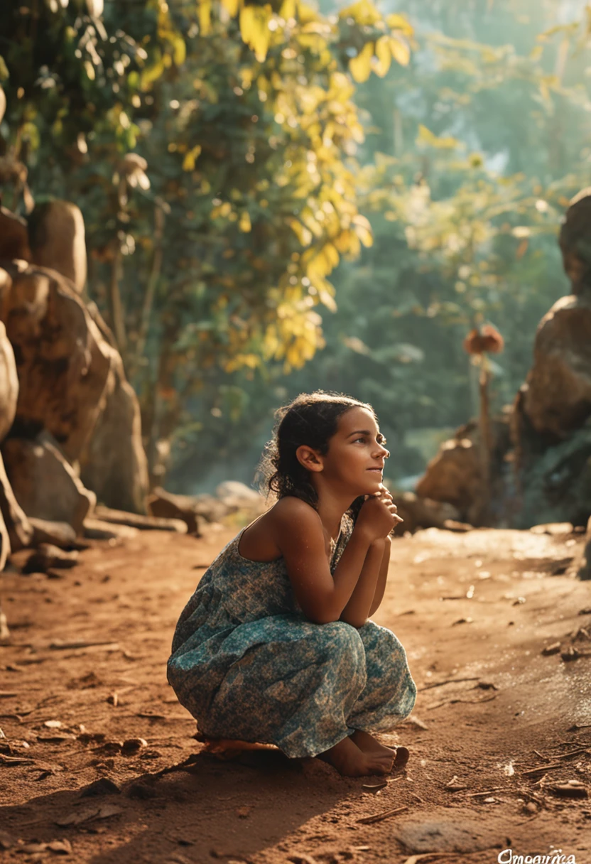 Era uma vez uma menina chamada Raquel. Ela tinha sete anos de idade e adorava brincar e explorar a natureza. Hoje, Raquel estava prestes a embarcar em uma emocionante aventura!