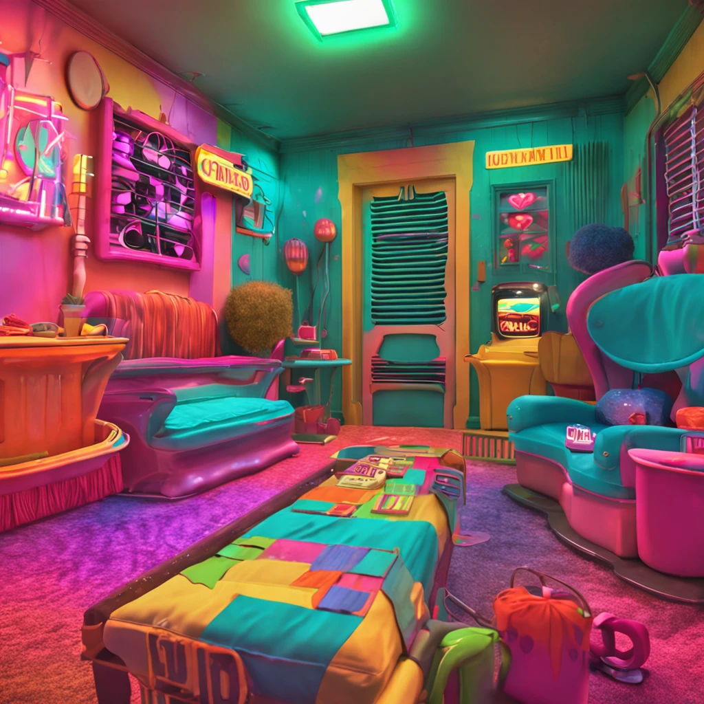 image of a colorful motel full of heart