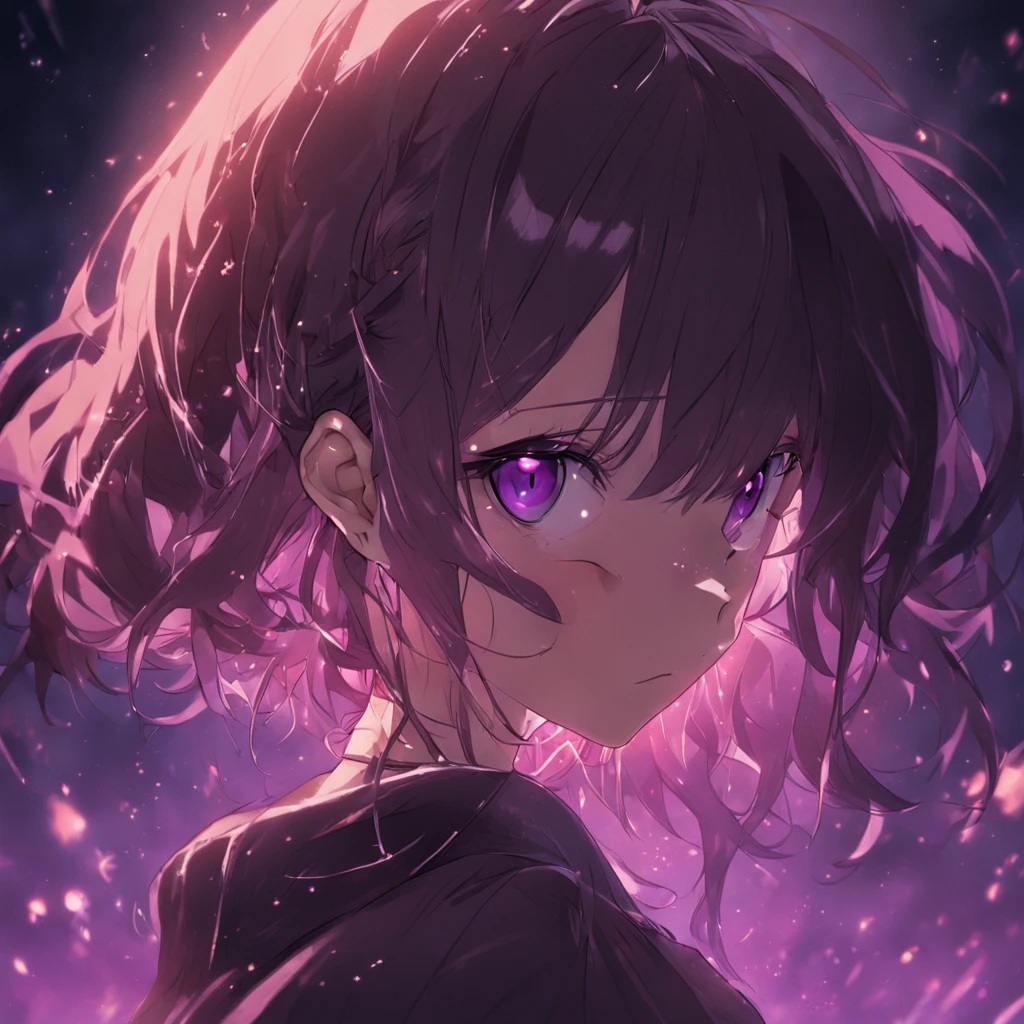 Masterpiece, Best Quality, handsome girl, 25 years, (night time, Backlit, upper-body, Dark background:1.4), (pleated long skirt:1.6), (glowing redish purple eyes,:1.4), rim lighting, ultra realistis, hight resolution, photografic, Film grain, chromatic aberration, Depth of field, sharp-focus, HDR, facelight, dinamic lighting, Cinematic lighting, professional shadow, dark shadow, highest detail, extremely detail, Ultra Detailed, finely detail, Real Skin, hairlong, delicate facial features, Detailed face and eyes, Average Breasts, Sharp pupils, Realistic pupils, 血, dripping from the face