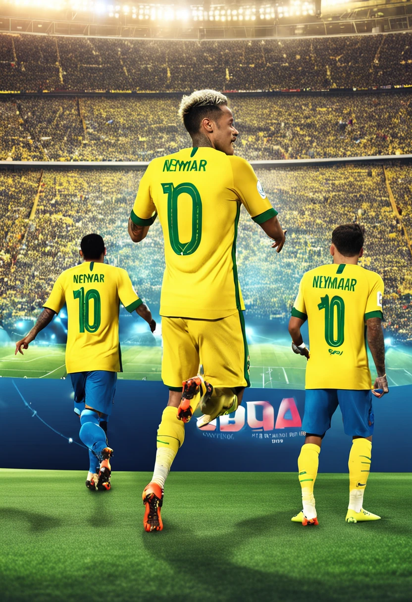 neymar jr, ultra reaista, camisa do brasil