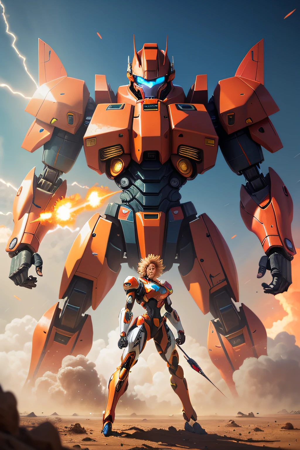 Mecha warrior