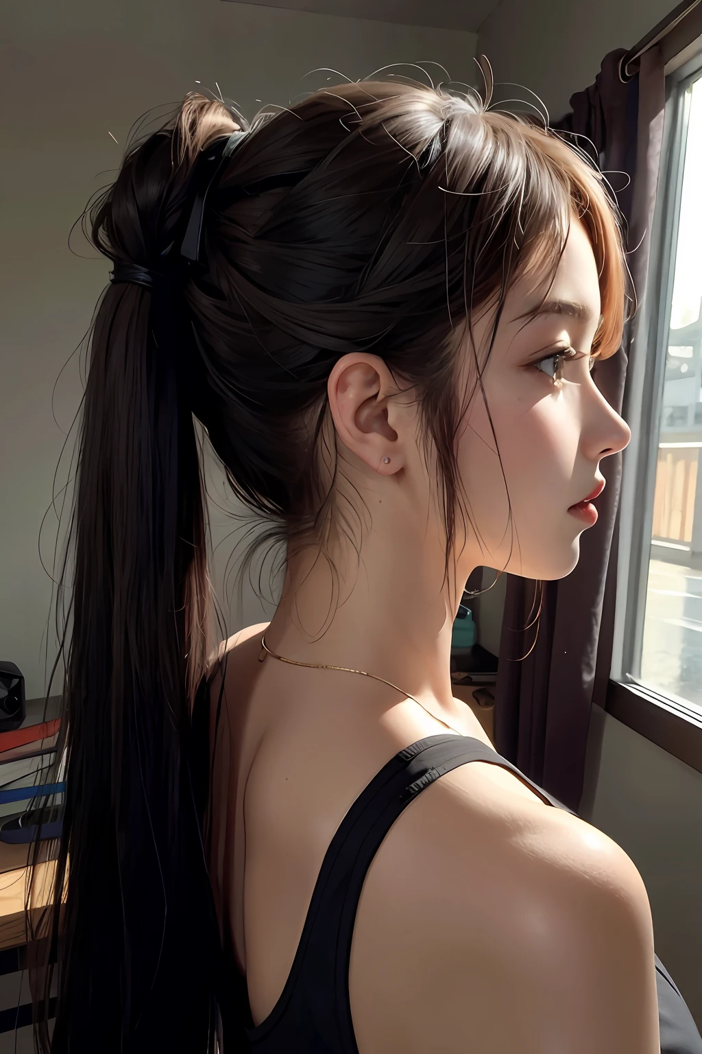 realistic hair,4k
