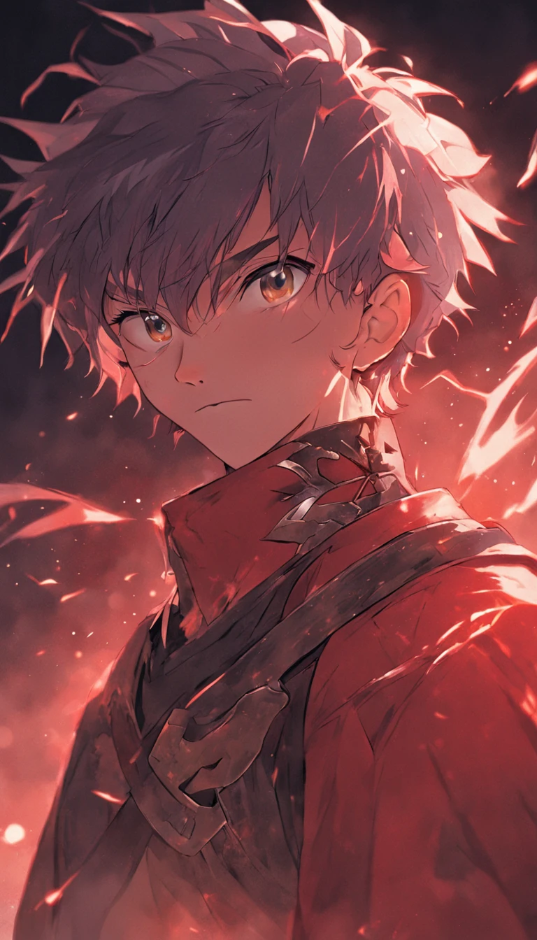 of a real,Facial features are carefully depicted,Realistic skin texture,中景 the scene is,Barbarian bearded uncle,Wearing heavy steel armor,Two-handed greatsword,(male people:1.4),(There is a scar on the face:1.5),Strong limbs,(A half body:1.4),Short-cut hair of maroon color,Dark style,depth of fields,high light,Real light,Ray traching,oc rendered,Hyper-realistic,best qualtiy,8K,Works of masters,super-fine,Detailed pubic hair,Correct anatomy,sharp focus on eyes,Bokeh,Facial features are carefully depicted