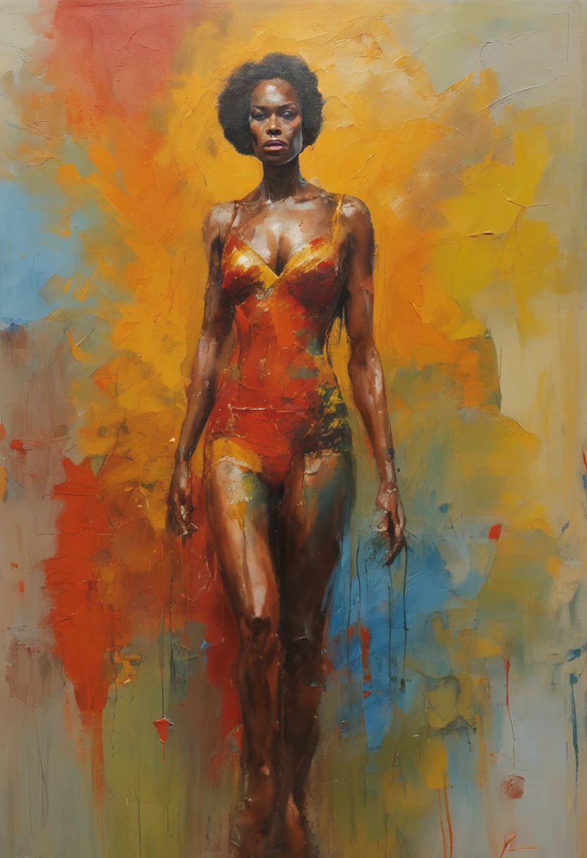 A Hyperrealistic Wonder Woman, Perfect Body, Perfect face, Perfect hands, Perfect, Legs, In a City in Fire, detailed and Intrincicated, bioluminicense, HD