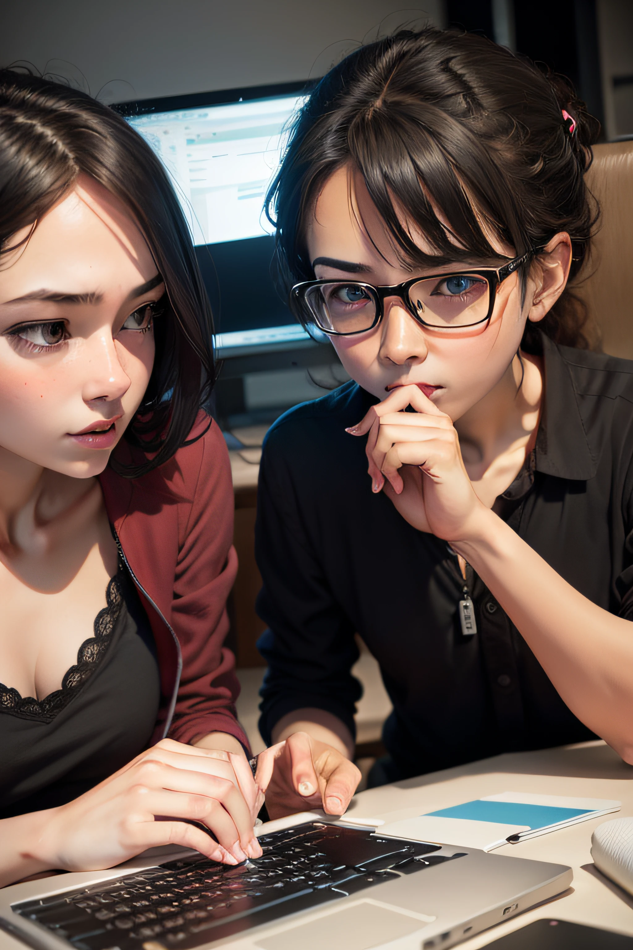 team is working for web development