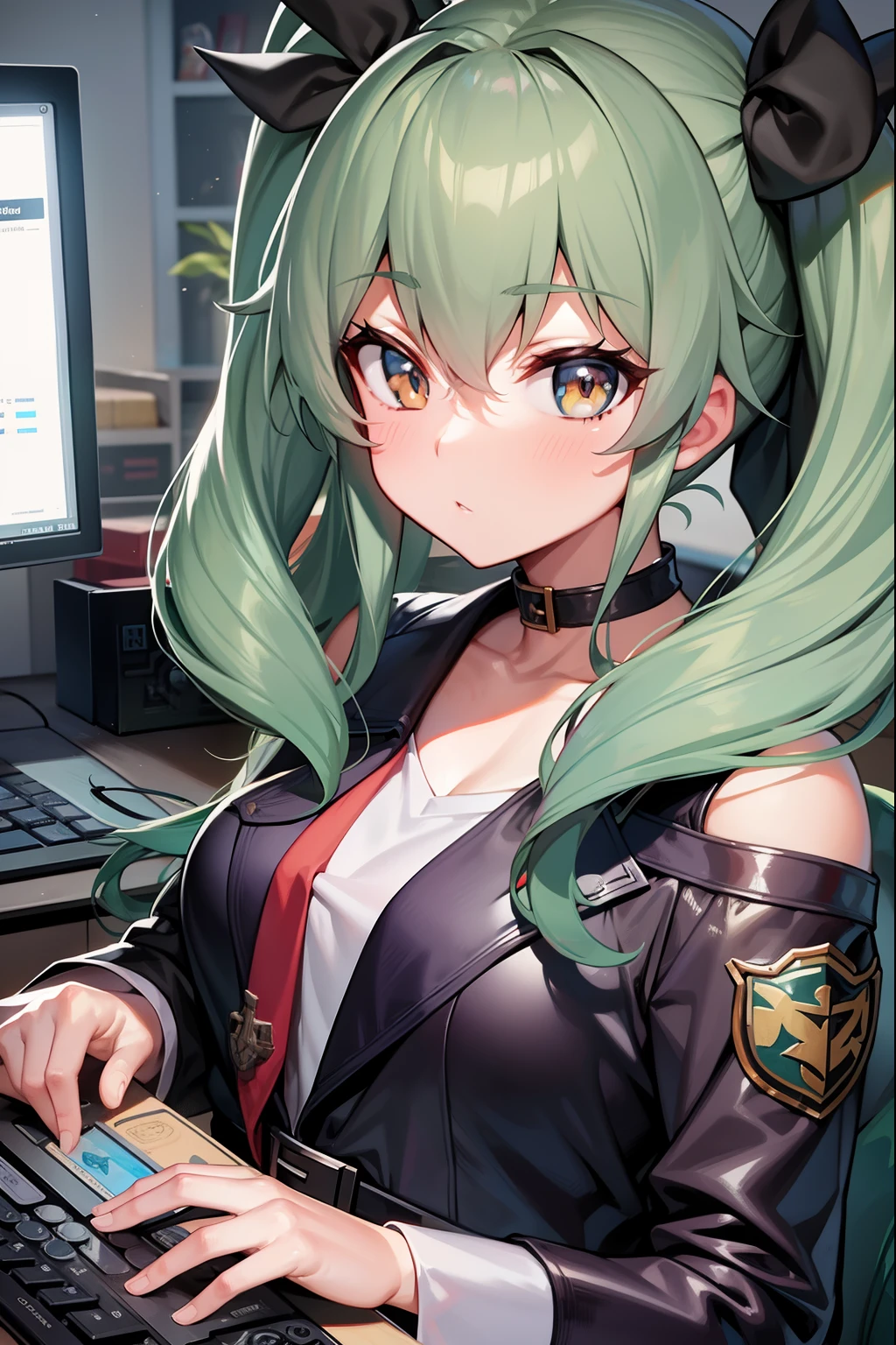anchovy de girls und panzer jogando league of legends