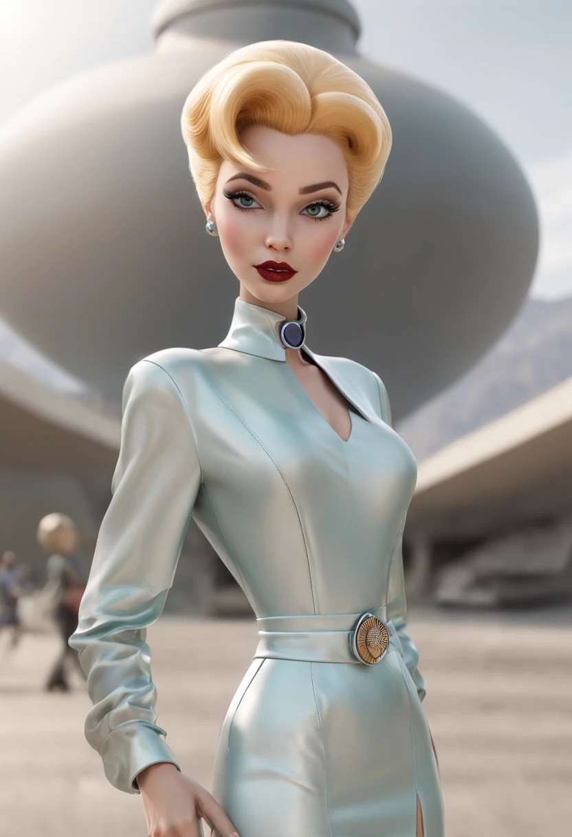 (((O cartaz dos Jetsons))), Personagem pai de George Jetson, Jane Jetson mother character, Astro dog character, Personagem Elroy, ((arquitetura futurista)), ((living)), greg rutkowski octane render, Octane CGsociety retro future, fotografia de alta moda, Vogue Italy, lente amarela futurista, editorial de moda, Photographed on Hasselblad H4D 200MS Digital Camera, (((ultra realistic))), (((super detalhado))), Foto Natural, filmed on a professional camera, Corte nos EUA, HDR, 16k,
