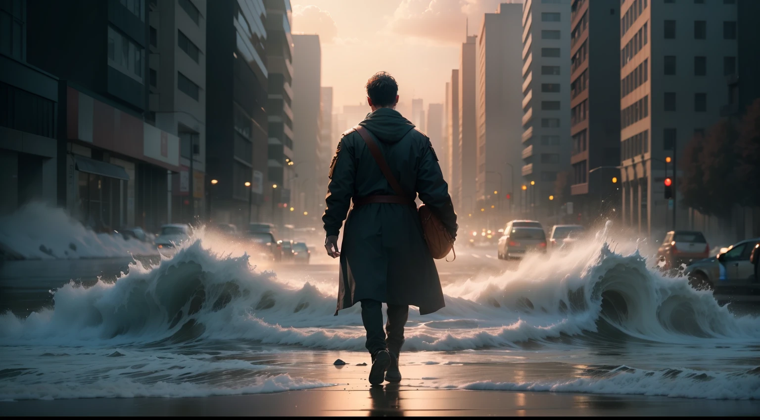 ONE MAN Moved by the turmoil and urgency of life, you discover that in moments of chaos,
 true strength reveals itself: stillness , THE POWER OF STILLNESS ULTRA REALISTIC 4K