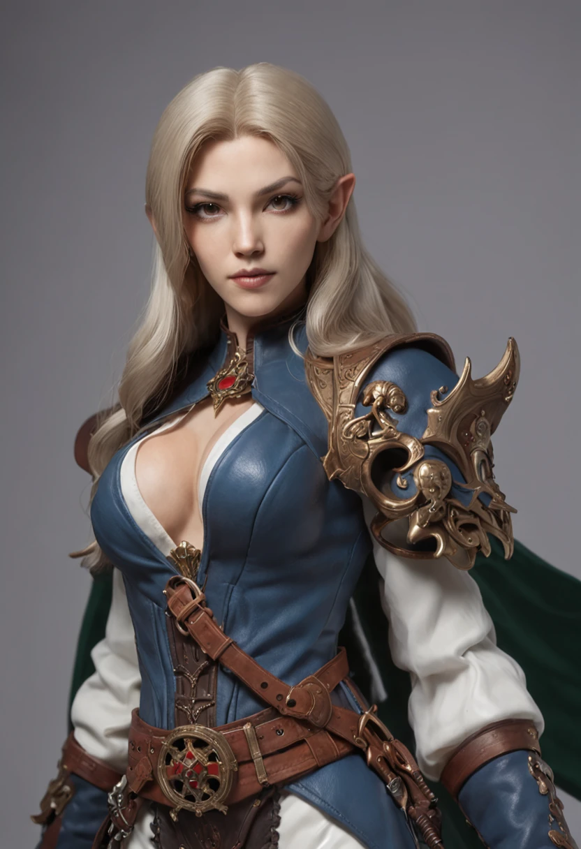 Fabiana Udenio as a Castlevania Video Game Character Made By Japanese illustrator Artist Toshiaki Mori,airbrushing