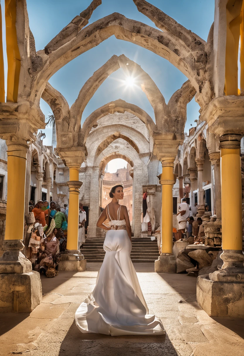 Obra maestra, La mejor calidad,8k, ultrahigh resolution,Reallightandshadow,(ojos hermosos:1.1), Mujeres hermosas,Sunlight shines on stage through translucent clouds,Se convierte en un suave resplandor,Embodying the figure of an idol singer。Llevaba un vestido de gasa rosa,The light and flowing skirt danced with her,Es como un alma descendiendo a la tierra。Sopla una suave brisa,Peina suavemente su largo cabello,Vierte como una cascada,Algunas hebras de filamentos volaron una tras otra。He stood quietly in the center of the stage..,Sus ojos eran profundos y brillantes.,Exuda confianza y carisma。 The music begins,The soft melody floated in the air with his singing。Su voz era como agua clara de manantial,Melodioso y hermoso,Parece abrir los corazones de las personas。Cada nota,A distinctive color emerged in his throat,Straight to the heart,Es embriagador。The audience was immersed in his singing,Wavy waves in my heart,Los pensamientos se alejaron。 Sus movimientos de baile son elegantes y poderosos,One action at a time reveals his charm as an artist。Sus dedos corrieron suavemente por el aire,El cuerpo gira inteligentemente、Mover,Como estrellas parpadeantes。Every movement is full of connotations and emotions,It's like telling a unique story,Trae gente a su mundo。She's on stage,Es tan hermoso、Tan confiado,Es impresionante。