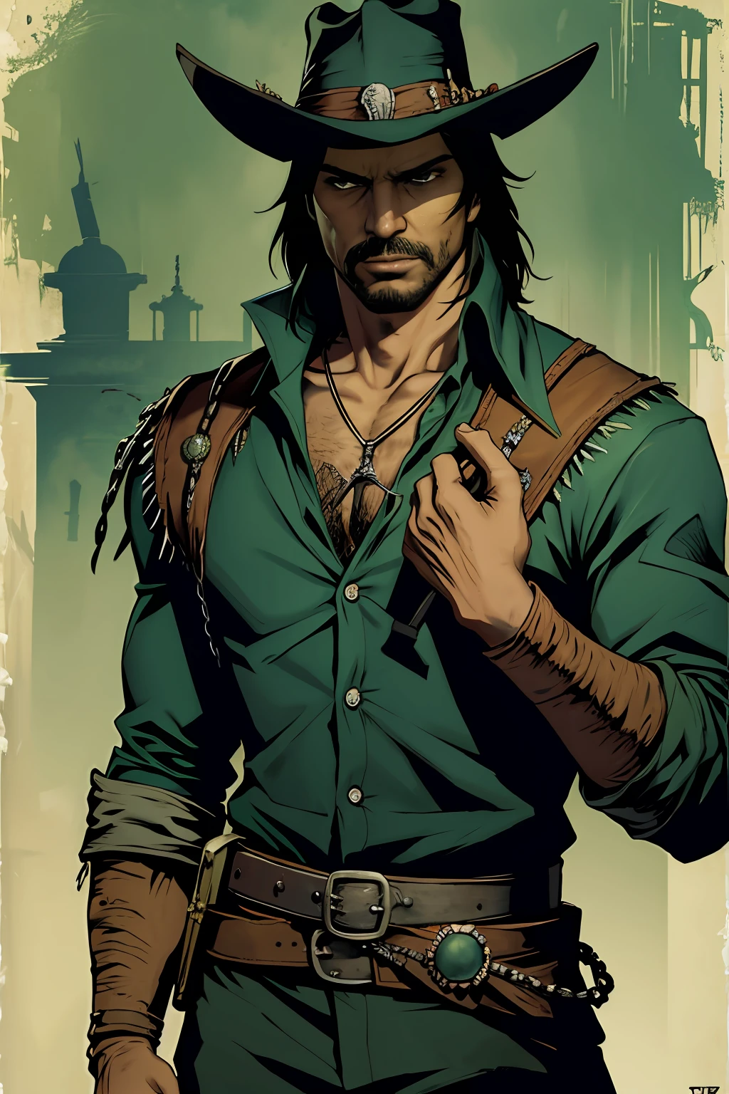 pintura de um homem preso, Man in a prison, homem em uma cela, Man with chains on his hands and ankle, olhos abertos, olhos verdes esmeralda, olhos detalhados Escuro, o realista Solomon Kane, as a solomon kane, portrait of a bloodborne hunter, Tim Bradstreet, Arte Sangrenta, oeste estranho, Jessé McCree, Directed by: Hiroyuki Tajima, terras mortas, Pistoleiro, Fazer software, Directed by: Yoshihiko Wada, Leiji Matsumoto, Estilo de arte Red Dead Redemption