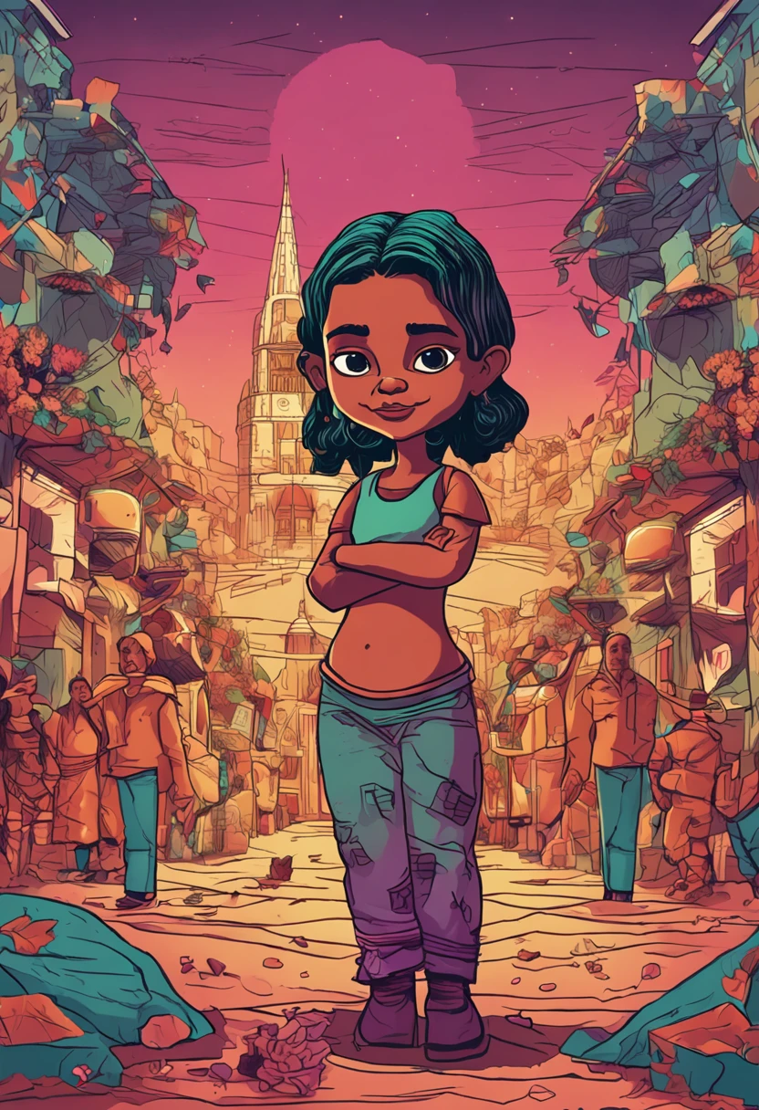 criar um + Cinematic image, uma menina vestindo maxi tradicional bordado, Mangas, v decote em profundidade, cores atraentes, Olhos bonitos