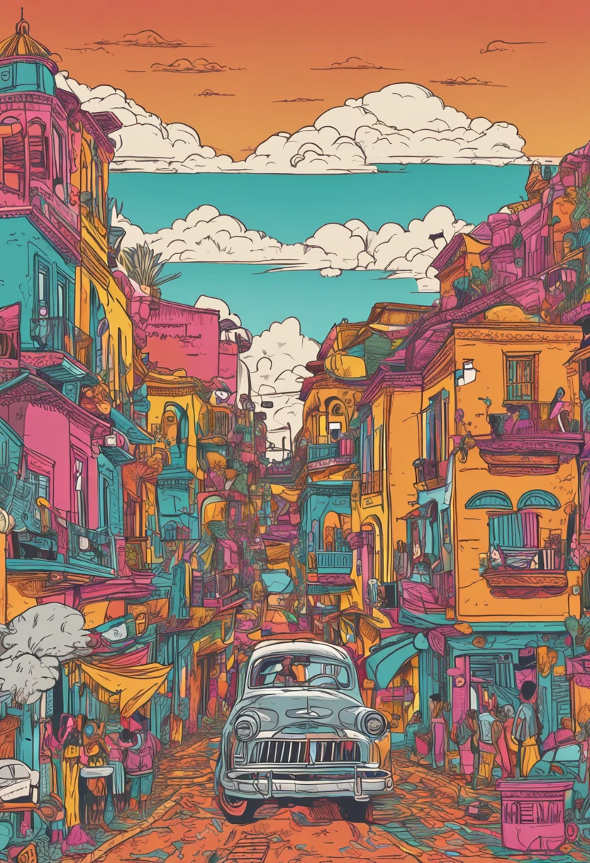 criar um + Cinematic image, uma menina vestindo maxi tradicional bordado, Mangas, v decote em profundidade, cores atraentes, Olhos bonitos