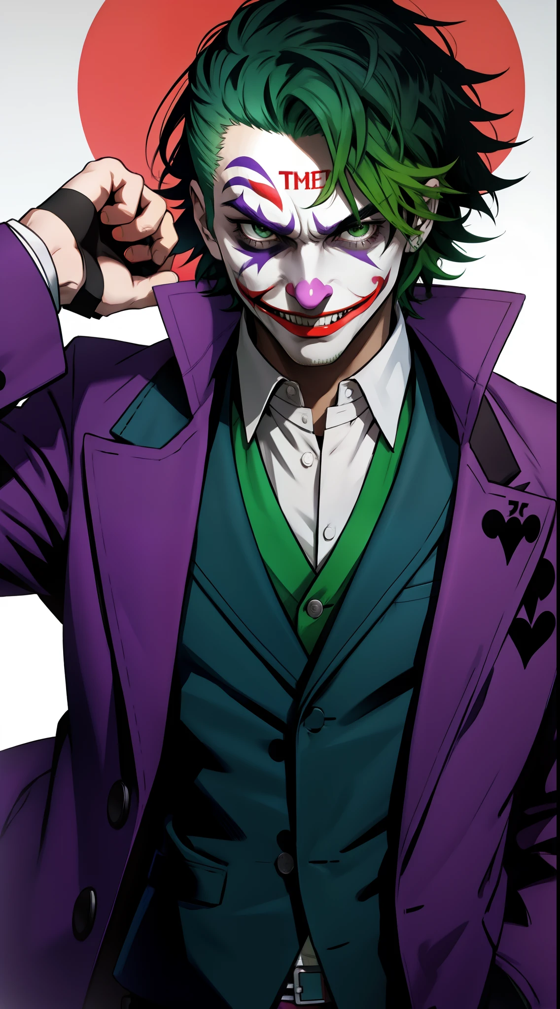 Sukuna with Joker dashes

Default (GPT-3.5)

User
Oi, You can create a prompts to generate an image of Sukuna from Jujutsu Kaisen with Joker strokes

ChatGPT
Clear! Here is the prompt to generate an image of Sukuna from Jujutsu Kaisen with Joker dashes:

"Por favor, crie uma imagem que combine Sukuna, o personagem de Jujutsu Kaisen, with the Joker's striking features. Imagine an artistic depiction of Sukuna wearing an outfit that incorporates elements of the Joker's costume, like the color palette and eccentric style. Be sure to capture the menacing essence of Sukuna and the characteristic madness of the Joker.