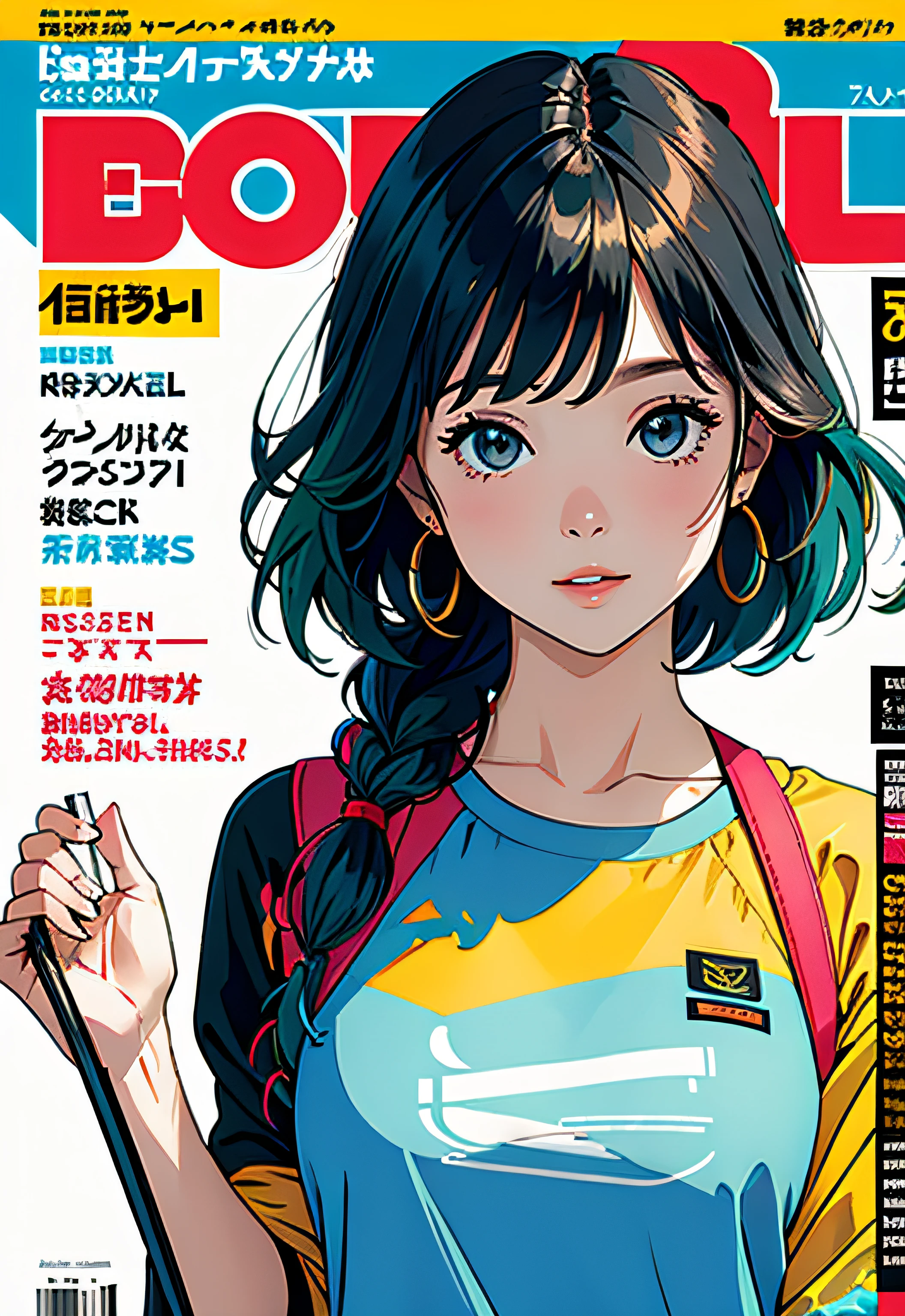 Beautiful Girl's Hairstyles、9 divisions、Magazine article style、​masterpiece、realisitic