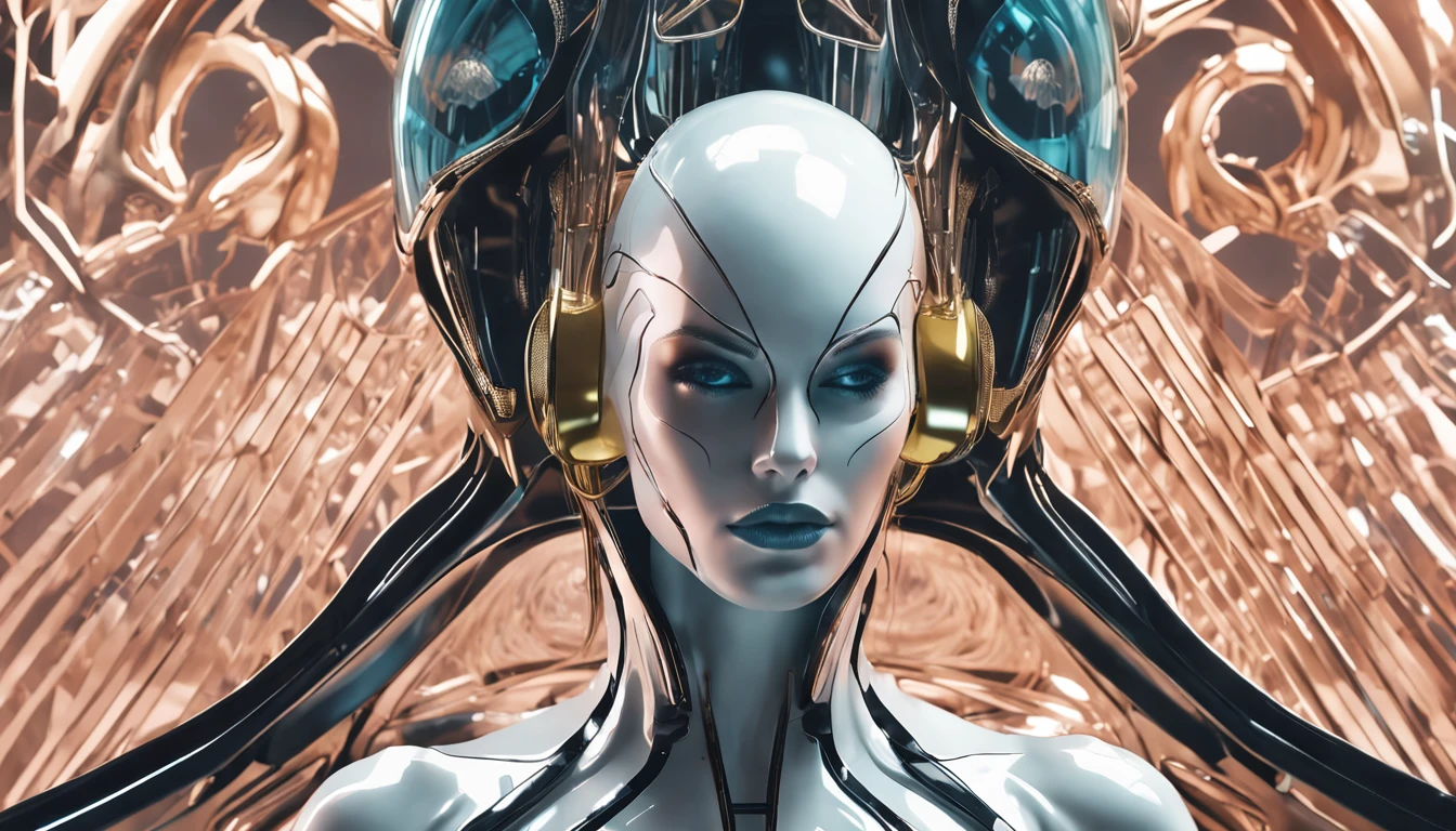 (professional 3d render:1.3) af (Realistic:1.3) most beautiful artwork photo in the world, woman wearing an ornate curved mask and black diamond patterned ridged contoured organic costume with ornate glass elongated dome visor, organic surrounding flowers and plants, dynamic glamor pose holding exquisite engraved space gun, alien woman, as a futuristic heroine, vespertine, futuristic clothing and glass, movie still, fashionable futuristic woman, H.R.Giger, Simon Stalenhag, female barbarella sci fi, alien girl, of a futuristic white european blonde woman. avante garde design stylings inspired by yellow and black squares and curves(Intricate:1.4), decadent, (Highly detailed:1.4), Digital painting, rendering by octane, art stations, concept-art, smooth, Sharp focus, illustration, Art germ, (loish:0.23), wlop ilya kuvshinov, and greg rutkowski and alphonse mucha gracias, (Global illumination, Studio light, volumettic light), heavy rain, wet surface textures, pouring rain, rain drops, lotr, fantasy, elf, full body, ((Dark city background:1.3)),CGSesociety,art stations