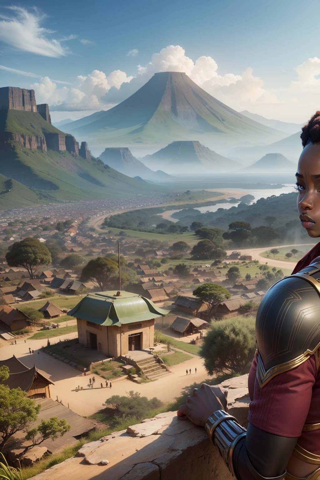 wakanda town in middle africa