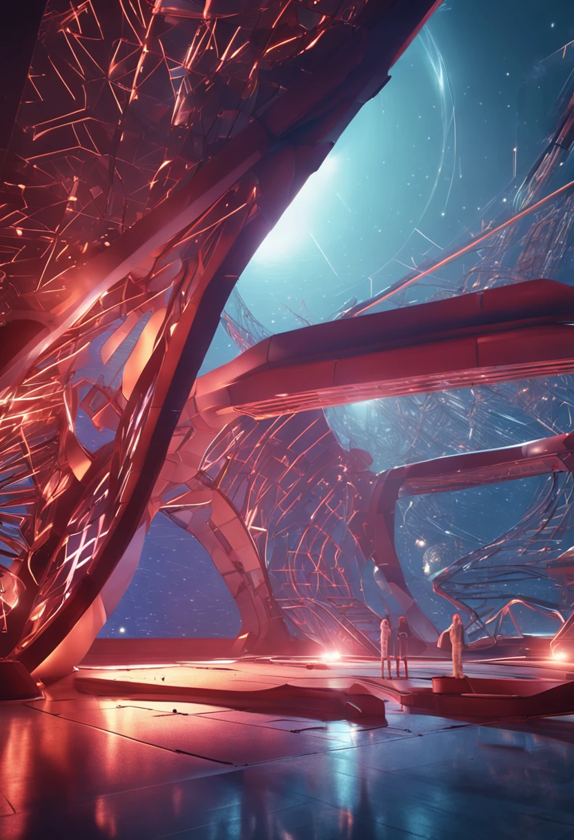 space structure futuristic